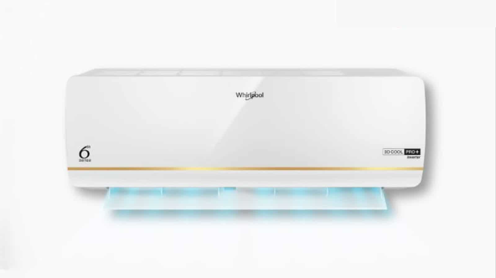 Whirlpool launches 3D Cool Pro+ AC with 6th sense tech, claims cooling even at 56°C