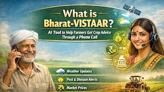 What is Bharat-VISTAAR? AI tool that helps farmers get crop advice through a simple phone call: Explained