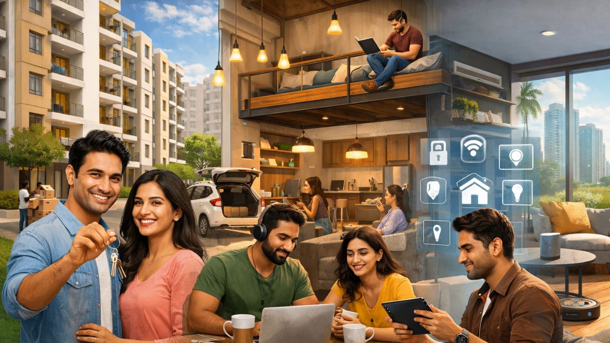 Ready-to-move, co-living and smart spaces: How next-gen buyers are redefining real estate in India