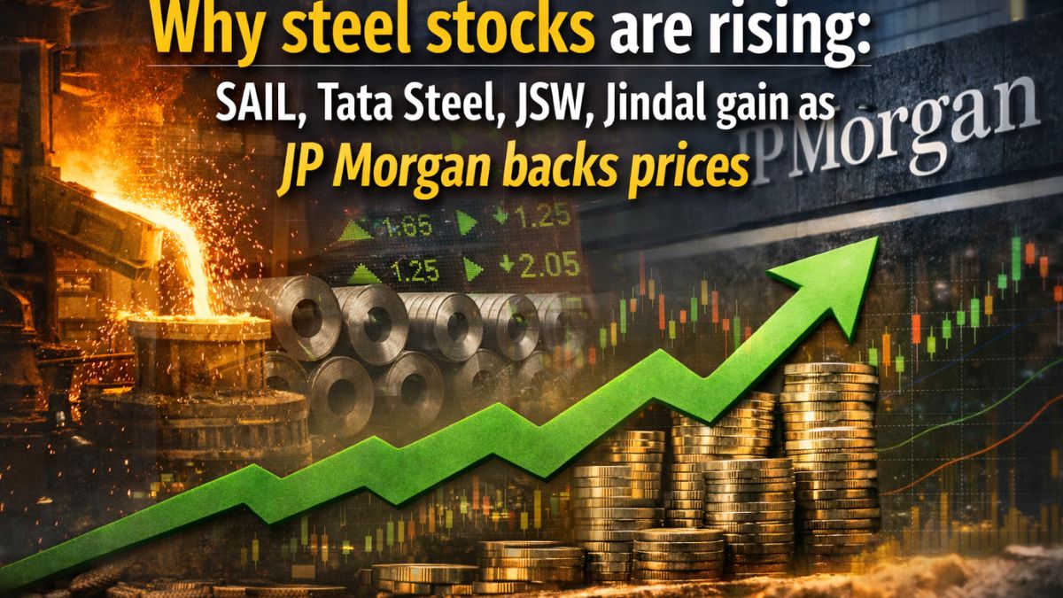 Why steel stocks are rising: SAIL, Tata Steel, JSW, Jindal gain as JP Morgan remains bullish