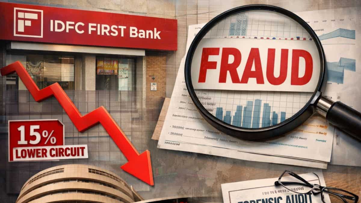 IDFC First Bank share price hit 20% lower circuit after Rs 590 crore fraud disclosure