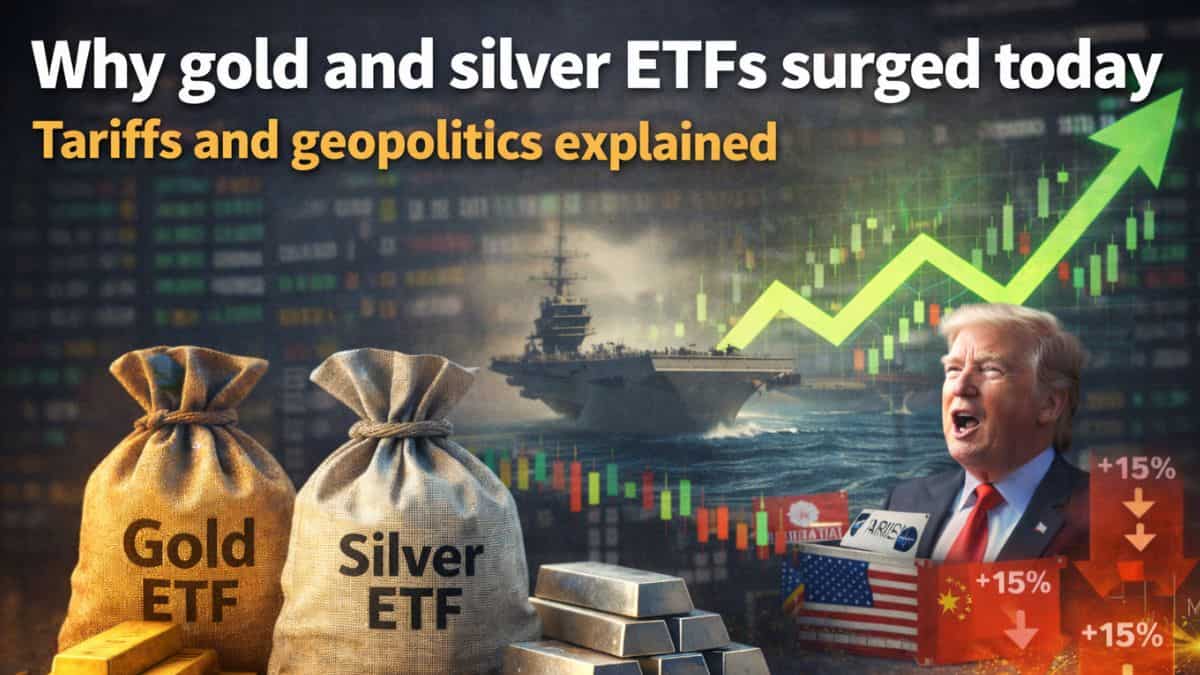 Gold, silver ETFs jump up to 17%—here’s what triggered the sudden rally
