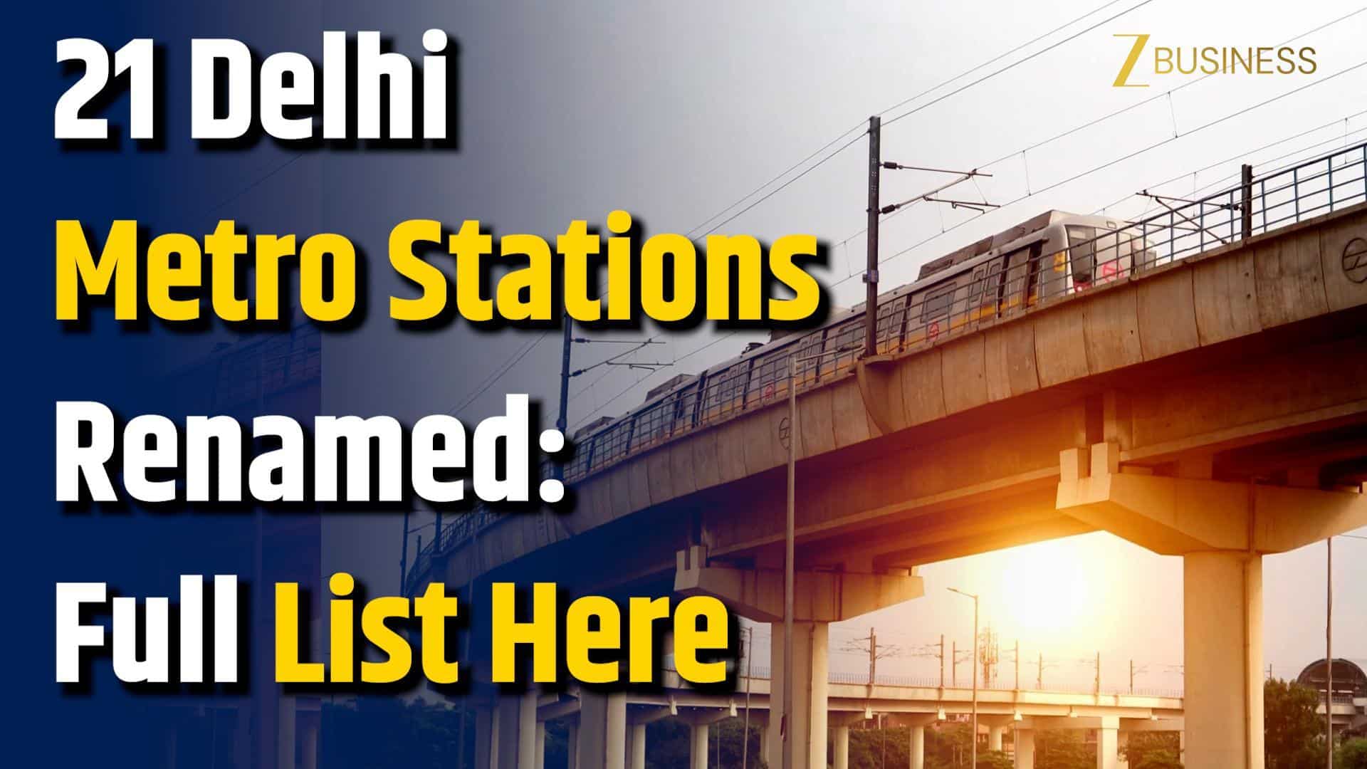 From Prashant Vihar to Madhuban Chowk: Delhi Metro Name Changes
