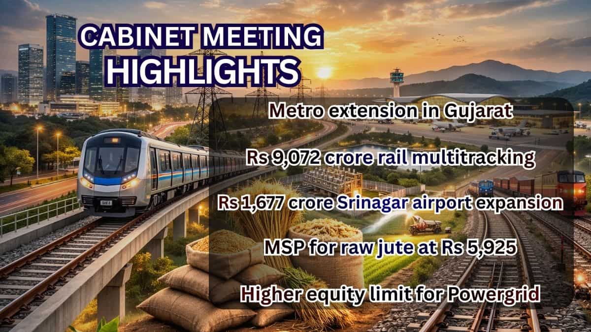 Cabinet clears Rs 12,000 crore push for infra & farmers; good news for a Maharatna PSU—Key takeaways