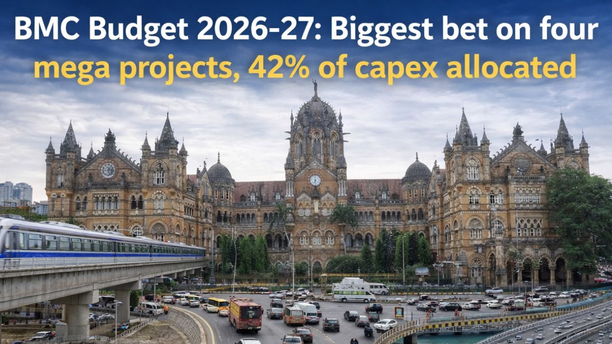 Rs 80,953 Cr Budget: BMC puts its biggest bet on four mega projects, allocates 42% of capex