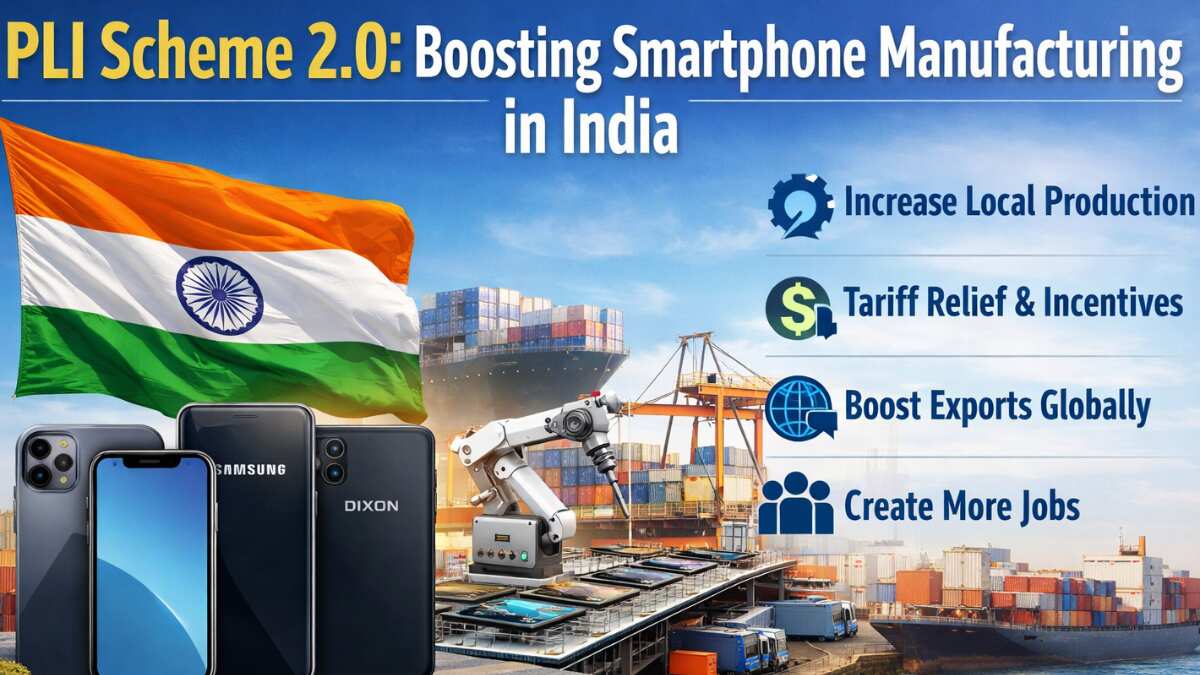 Government in talks for PLI Scheme 2.0; tariff relief for smartphone makers possible