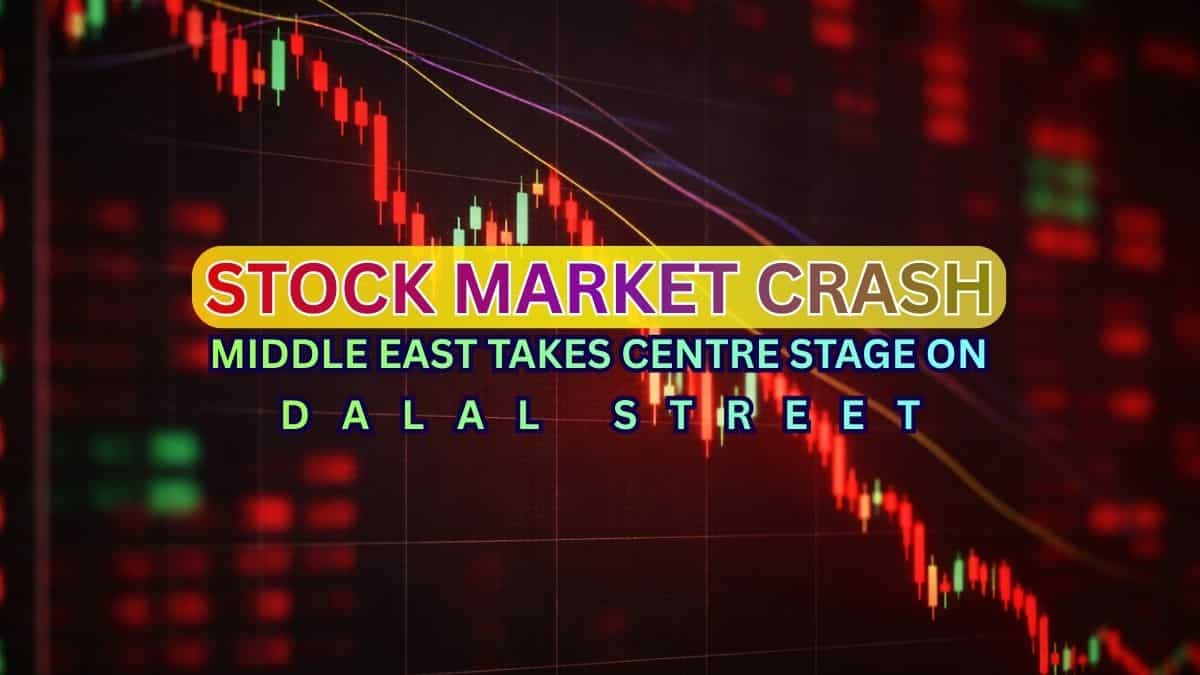 STOCK MARKET CRASH: Investors lose over Rs 6.5 lakh crore in a day as Middle East shockwaves reach Dalal Street