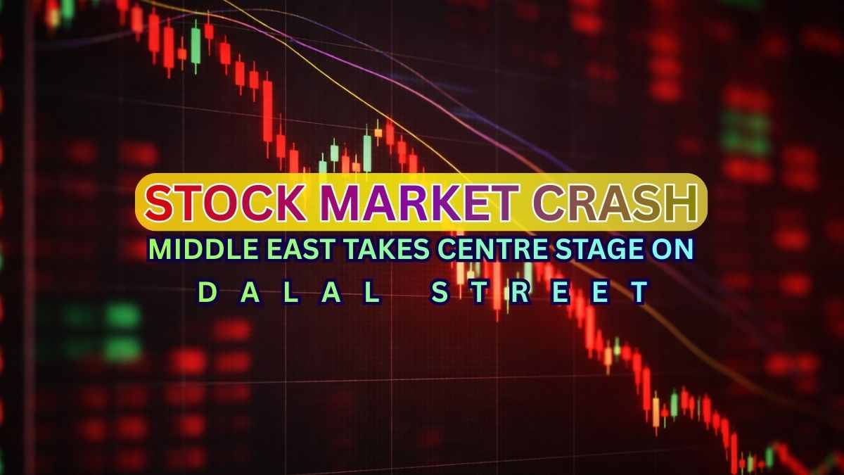 STOCK MARKET CRASH: Investors lose over Rs 6.5 lakh crore in a day as Middle East shockwaves reach Dalal Street