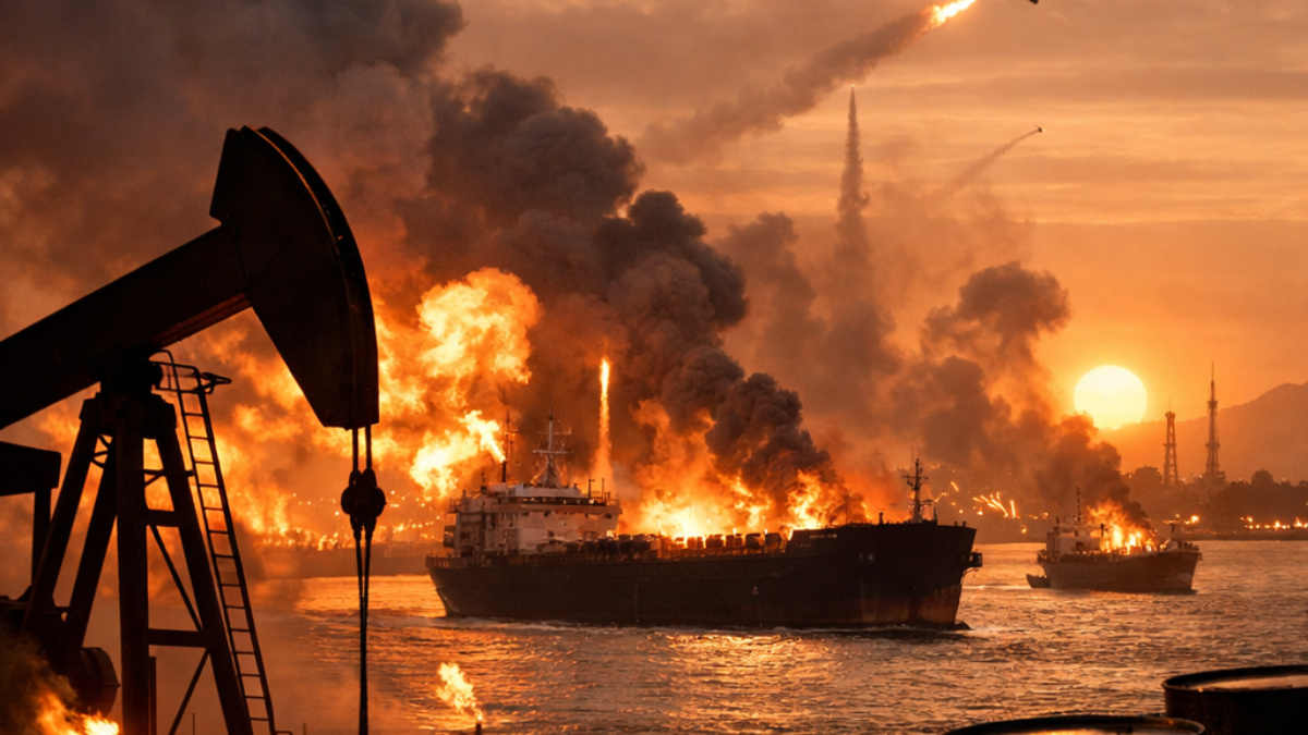 MCX crude spikes 10% with Brent, WTI as war fears grip energy markets