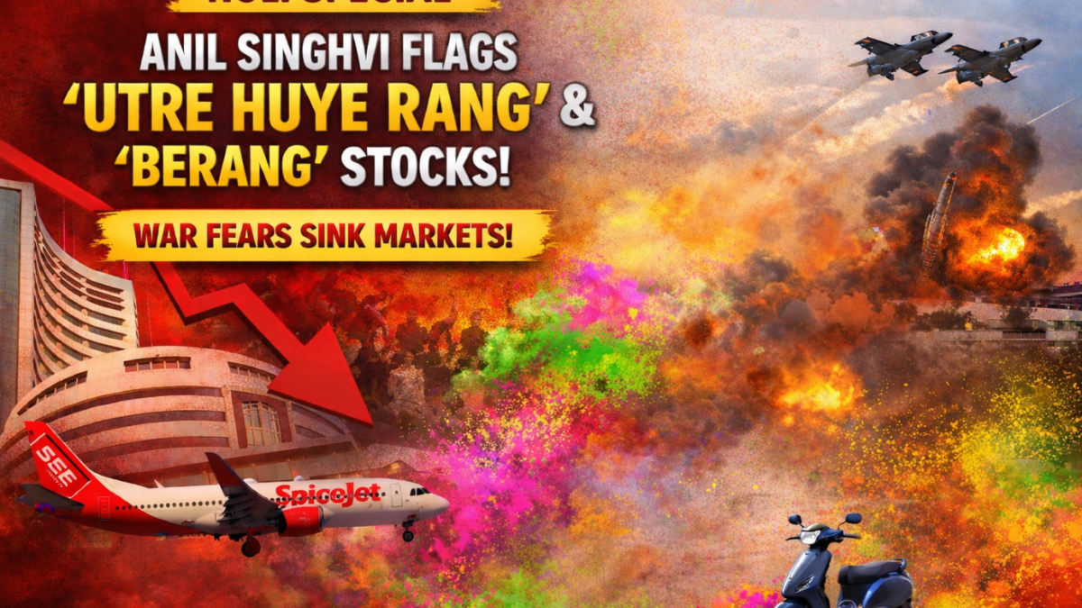 Anil Singhvi’s Holi picks: Avoid these ‘utre huye rang’ stocks as markets wobble; Ola Electric, SpiceJet on the radar