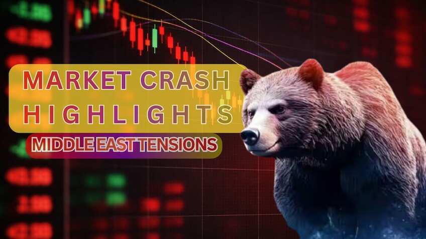 SHARE MARKET CRASH: Investors lose nearly Rs 10 lakh crore as Sensex down 1,123 pts, Nifty50 below 24,500, Nifty Bank slides 1,084 pts—HIGHLIGHTS