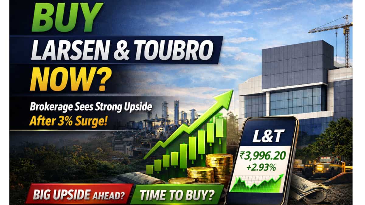 Brokerage bets on Larsen & Toubro; stock climbs nearly 3%, more gains coming?