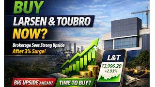 Brokerage bets on Larsen & Toubro; stock climbs nearly 3%, more gains coming?