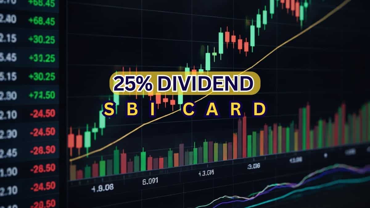 SBI Card declares 25% dividend: Record date to payment date, everything to know