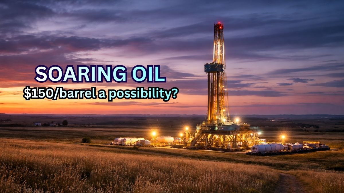 Crude oil soars past $94/barrel; next stop $150/barrel?