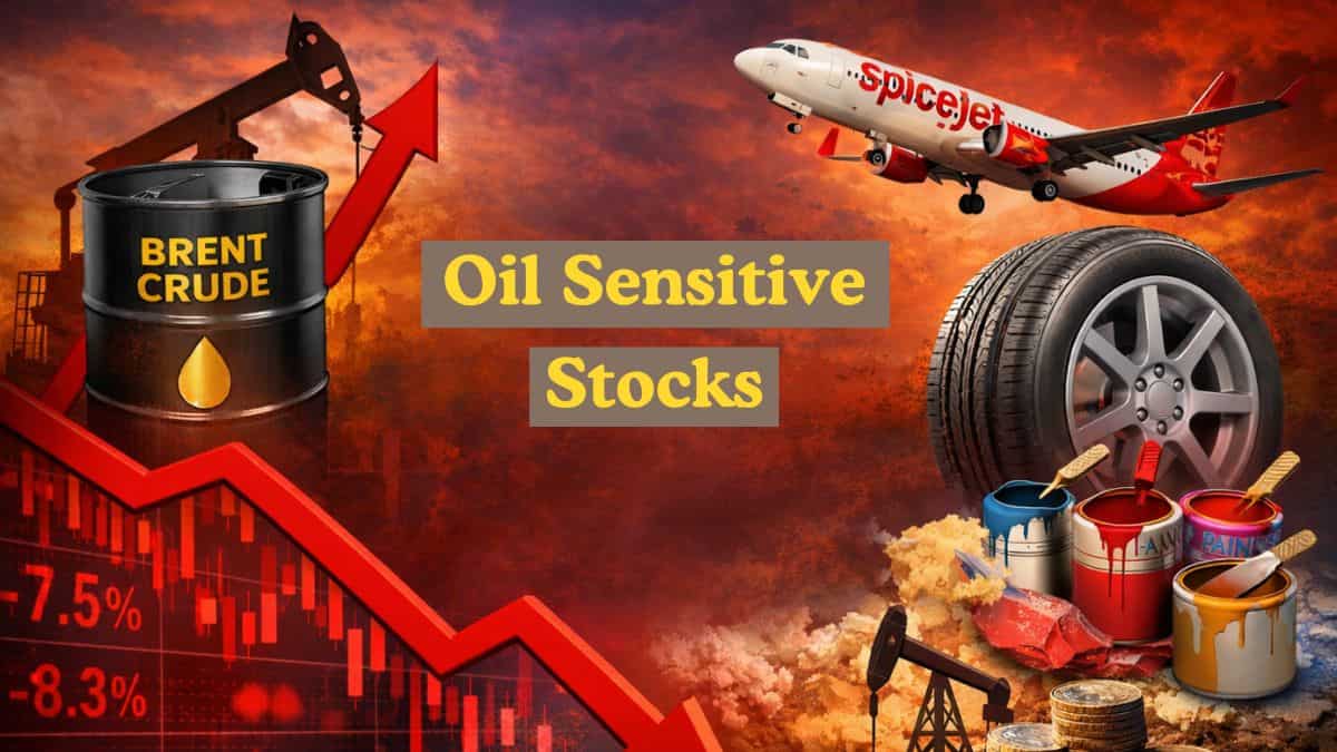 Why are Asian Paints, JK Tyre, IndiGo and other oil sensitive stocks falling today?