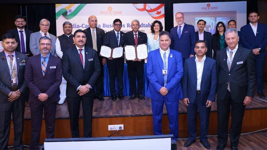 ASSOCHAM and ICCC join hands to boost India–Canada business ties