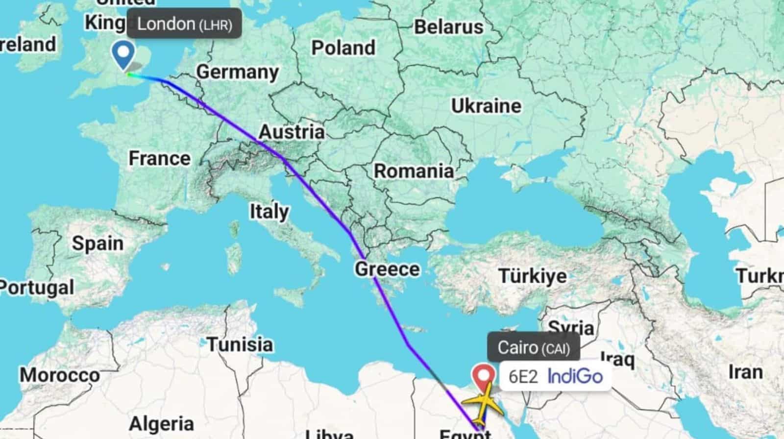 Middle East Tensions: IndiGo London–Mumbai flight diverted to Cairo; passengers stranded for hours
