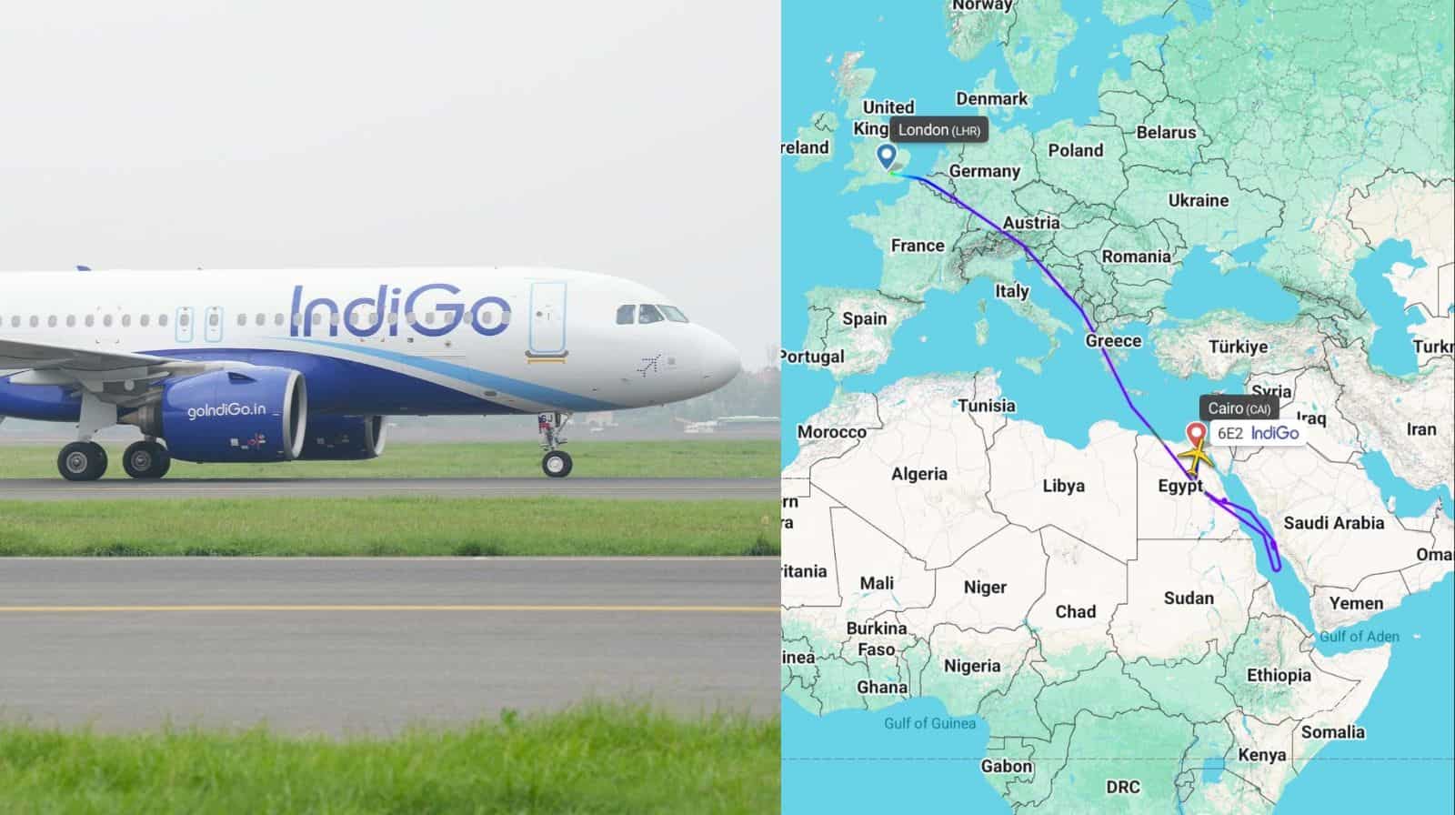 Middle East Tensions: IndiGo London–Mumbai flight diverted to Cairo; passengers stranded for hours