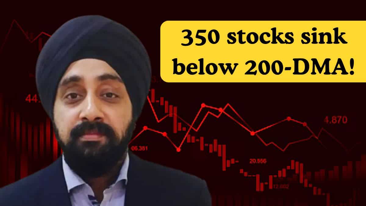 350 stocks sink below 200-DMA! Gurmeet Chadha spots big opportunities despite global tensions