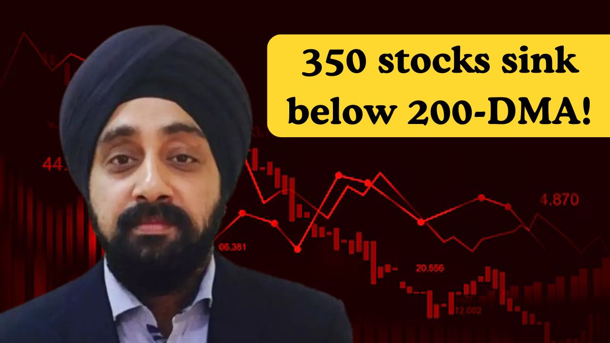 350 stocks sink below 200-DMA! Gurmeet Chadha spots big opportunities despite global tensions