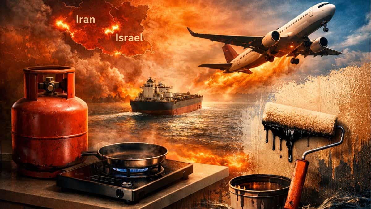 Iran-Israel War: Why a conflict 3,000 km away may inflate your kitchen bill, airfares and even paint costs