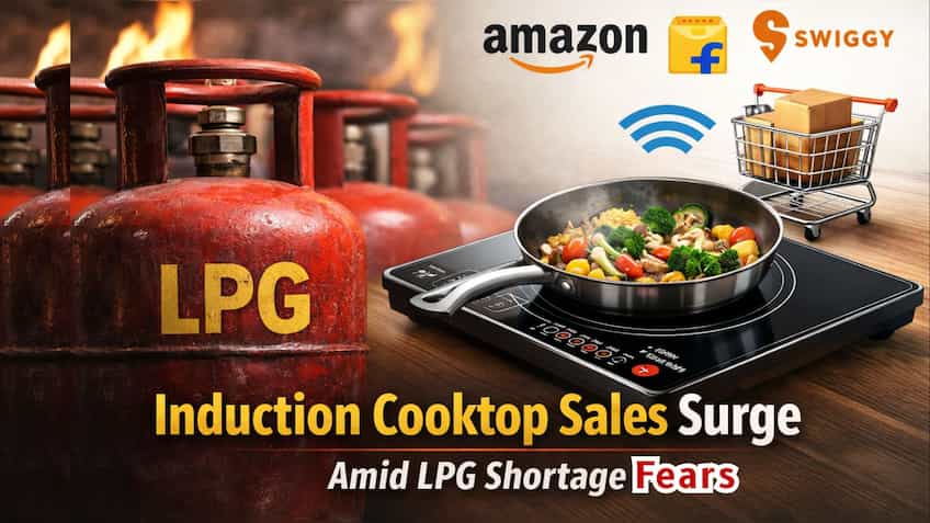 Amid LPG shortage fears, induction cooktop sales skyrocket up to 20X on Amazon, Swiggy, other platforms