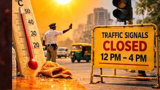 Ahmedabad Heatwave Alert: 70 traffic signals to stay shut for 4 hours; check out locations