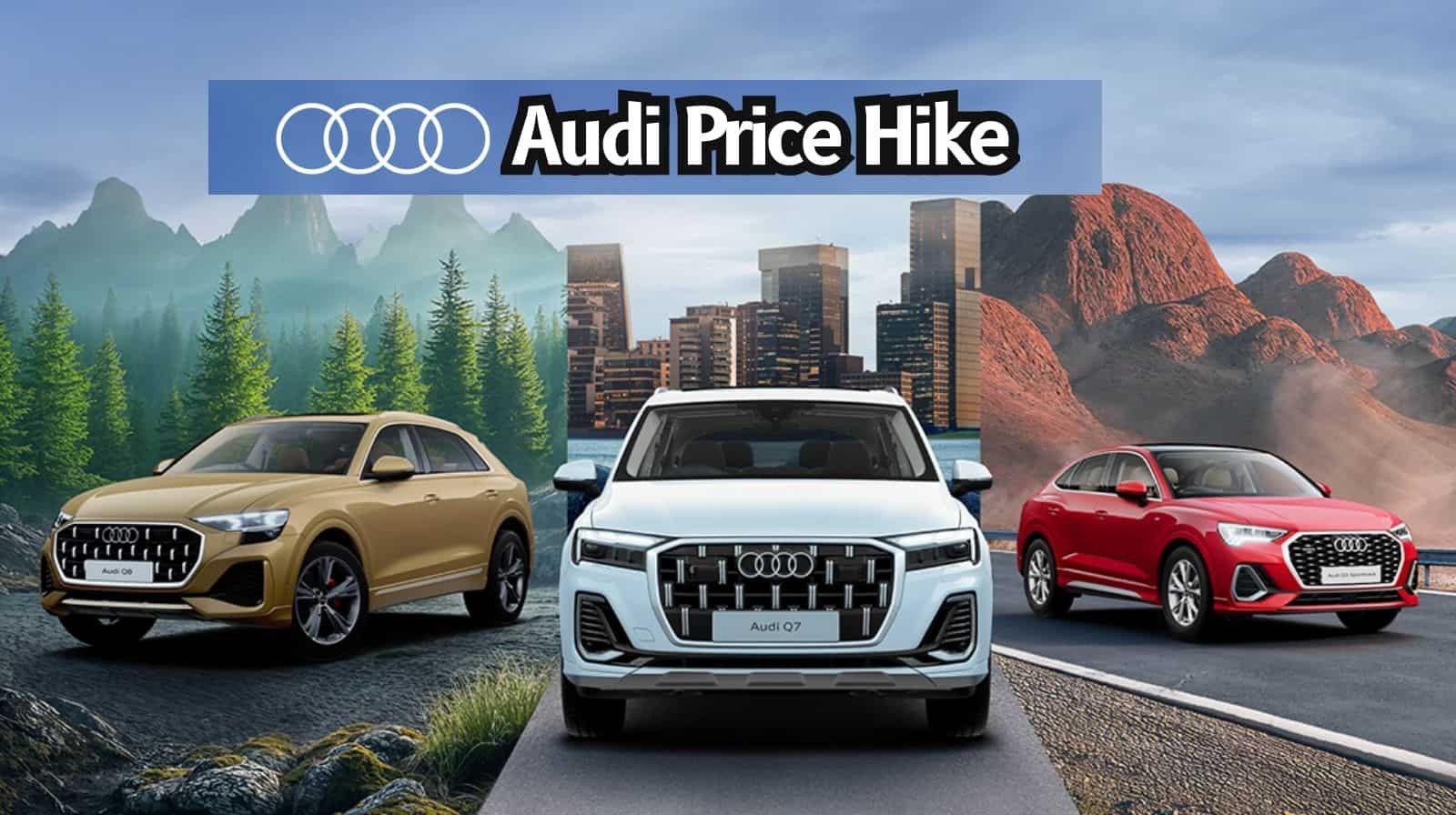 Price Hike: Audi India to raise prices by up to 2%, effective from this date