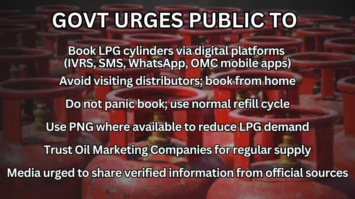 Don't panic! Centre committed to maintaining LPG supplies for households & essential sectors