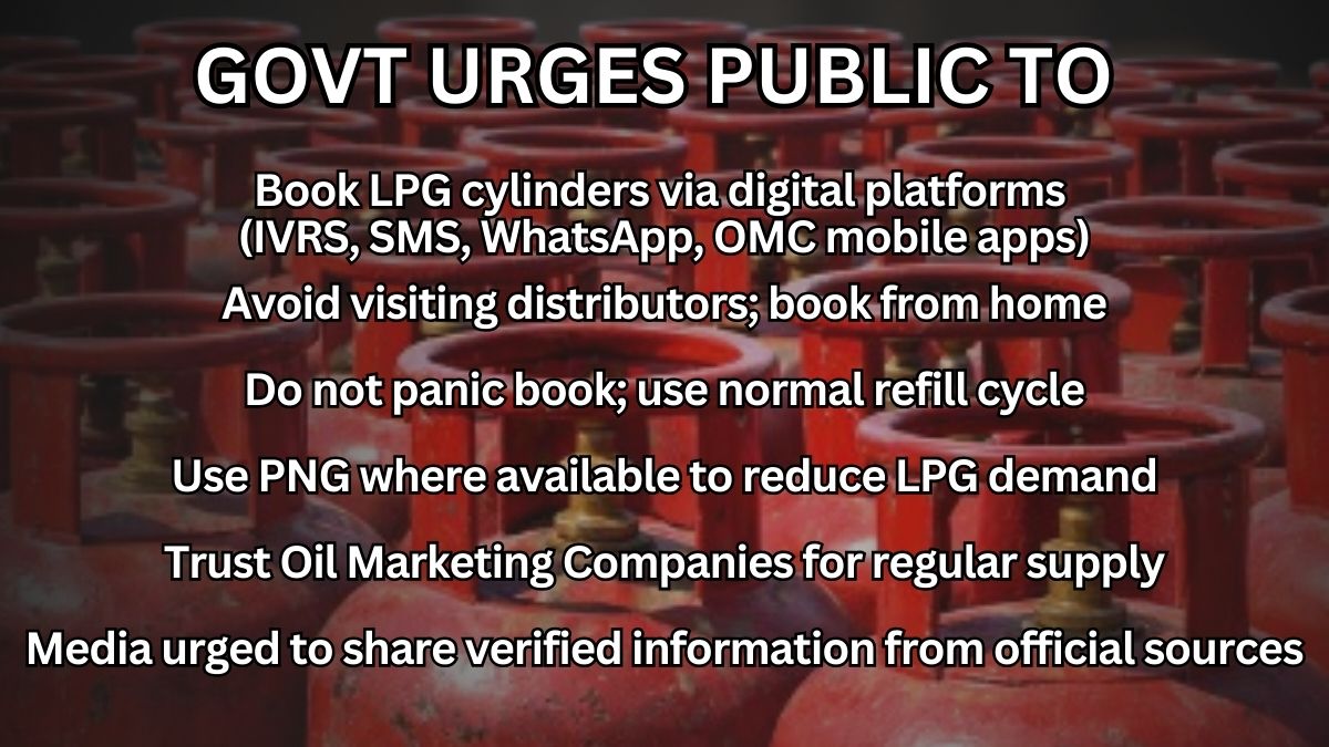 Don't panic! Centre committed to maintaining LPG supplies for households & essential sectors