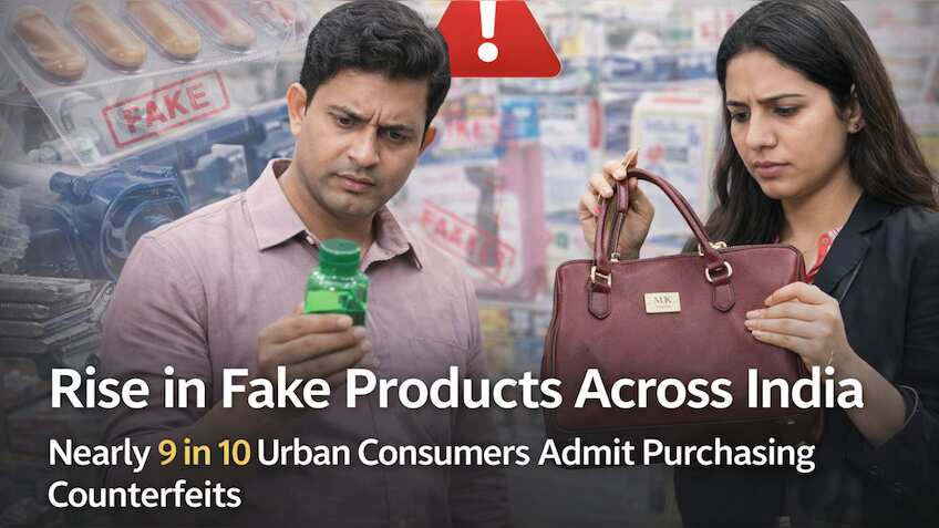 Nearly 35% of urban consumers in India admitted to having bought fake products in the last year: Report