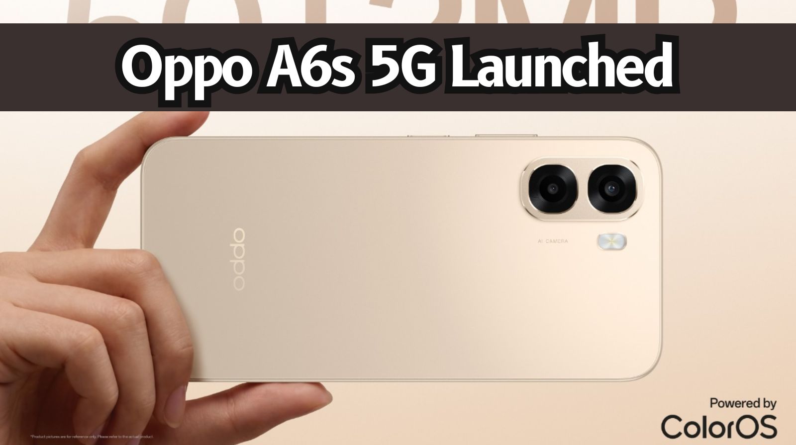 Oppo A6s 5G launched in India with 6,500mAh battery, 50MP camera; Check variant-wise price