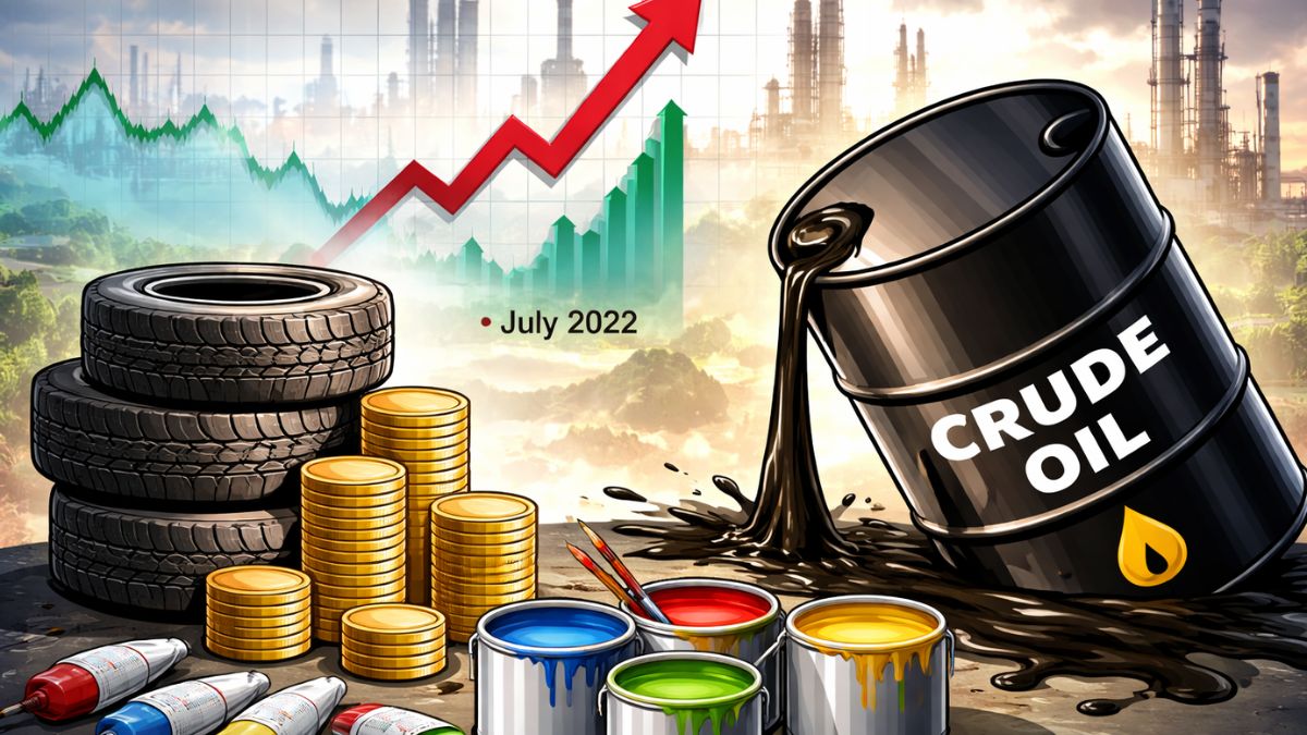 Crude @ July 2022 High: Every $10 rise eats into tyre & paint margins | Risk math explained