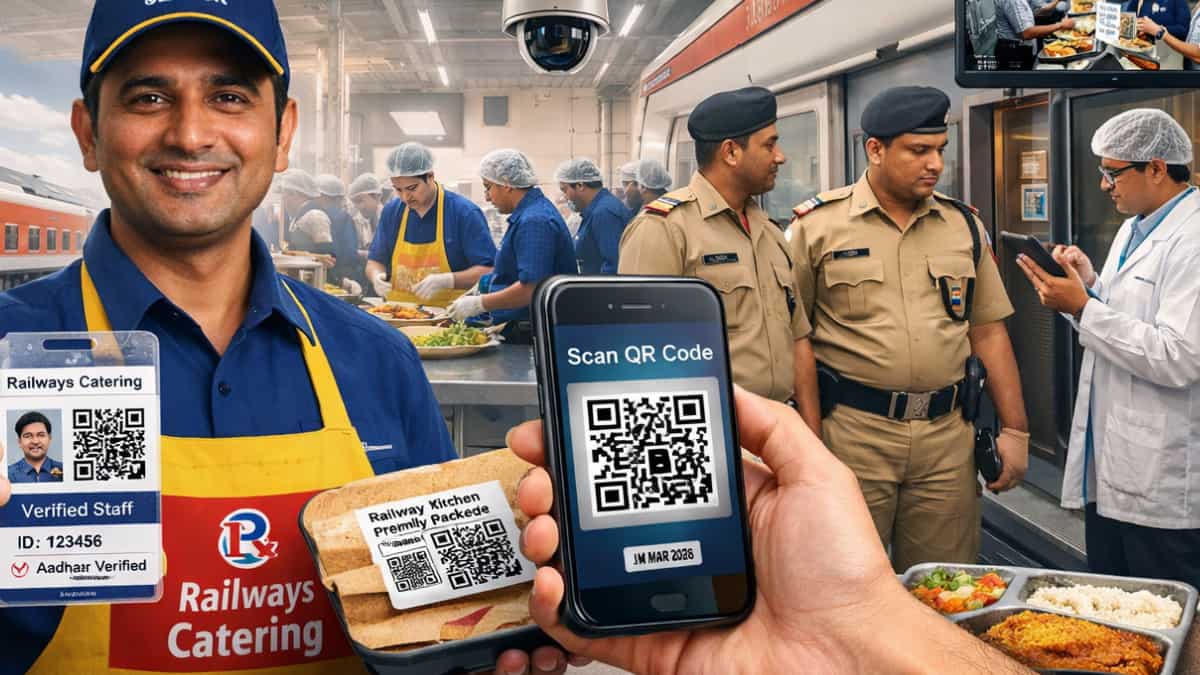 Scan Before You Eat: Railways uses QR codes to ensure safe food