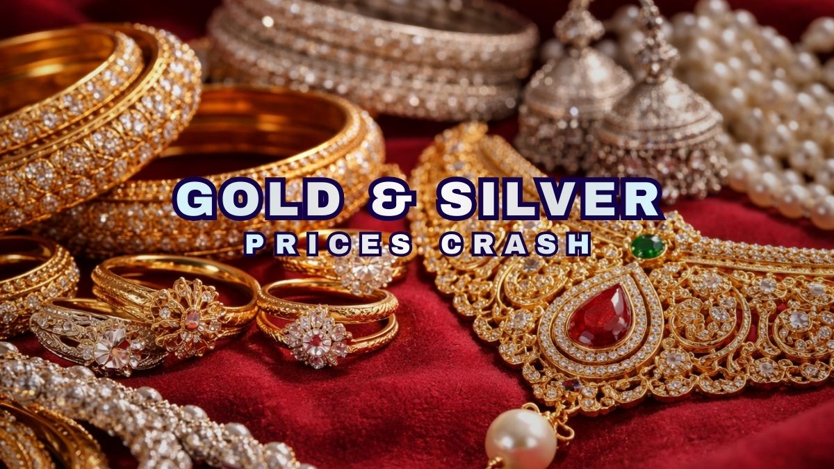 Gold and Silver Rates: Yellow metal sinks below Rs 1.43 lakh, silver below Rs 2.19 lakh; key reasons