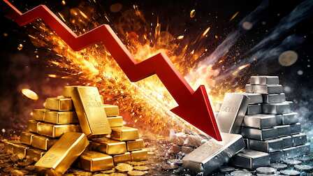 Why gold and silver prices fell 12–20% despite safe-haven status since war,  and what's next | Anil Singhvi explains