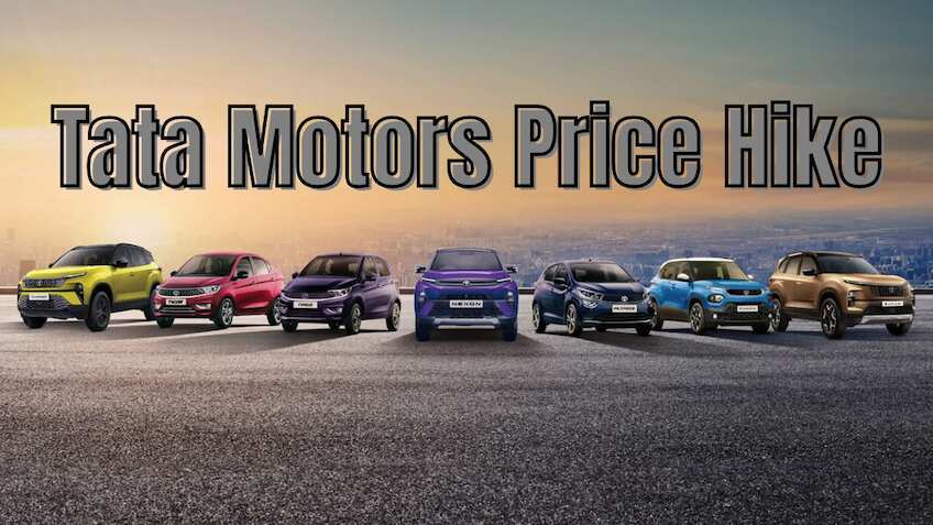 Nexon, Punch, Harrier to get costlier! Tata Motors PV announces price hike from April 1 