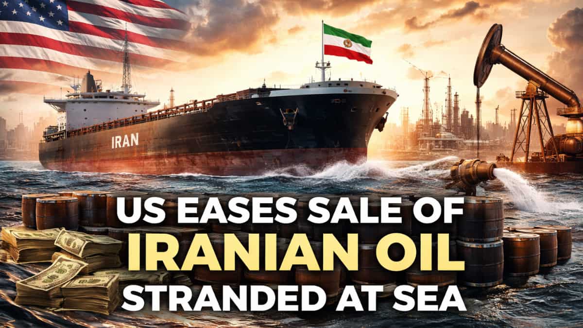 US allows 30-day relief for Iranian oil stranded at sea to stabilise prices