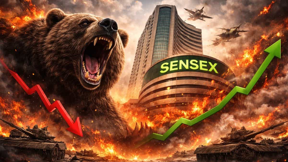 Closing Bell: Bloodbath on D-Street! Rs 14 lakh mcap erodes as Sensex plunges 1836 pts, Nifty below 22,550