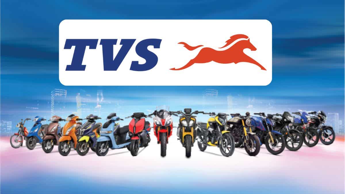 1200% Dividend announced by TVS Motor Company; record date fixed