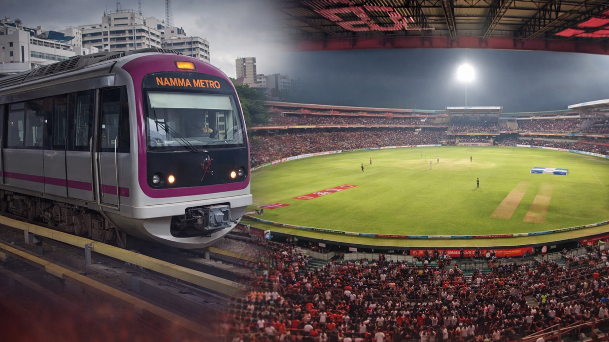 RCB vs SRH IPL match on March 28: Bengaluru Metro to run till 2 AM; check last train timings, routes, QR entry