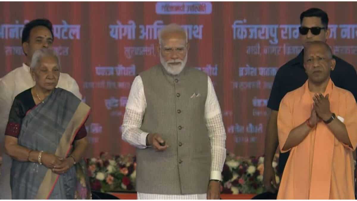 PM Modi inaugurates Phase 1 of the Noida International Airport in Jewar