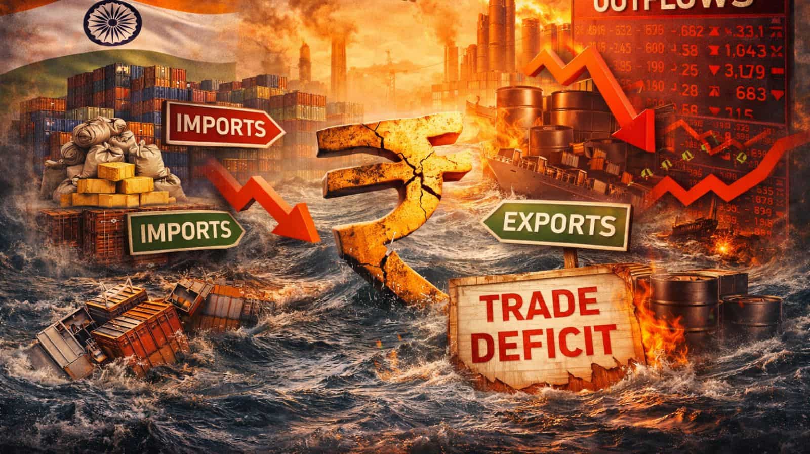 Finance Ministry flags rising external risks as trade deficit and CAD expand