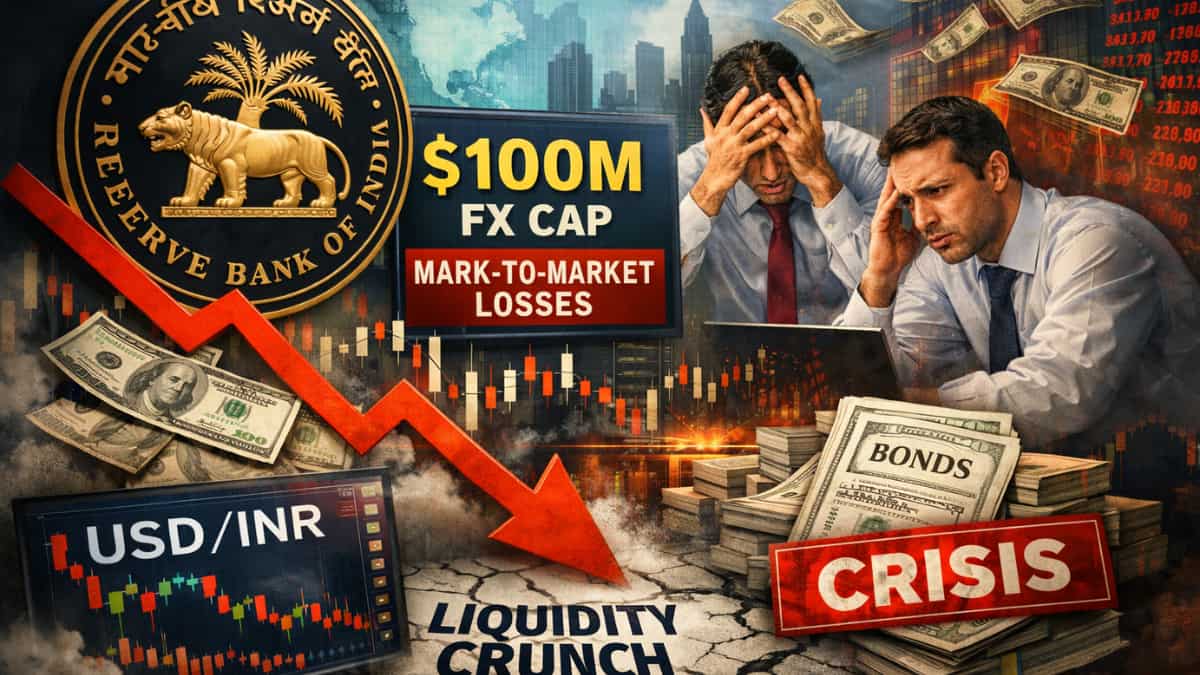 RBI fixes $100 million FX limit for banks; rush to unwind positions likely