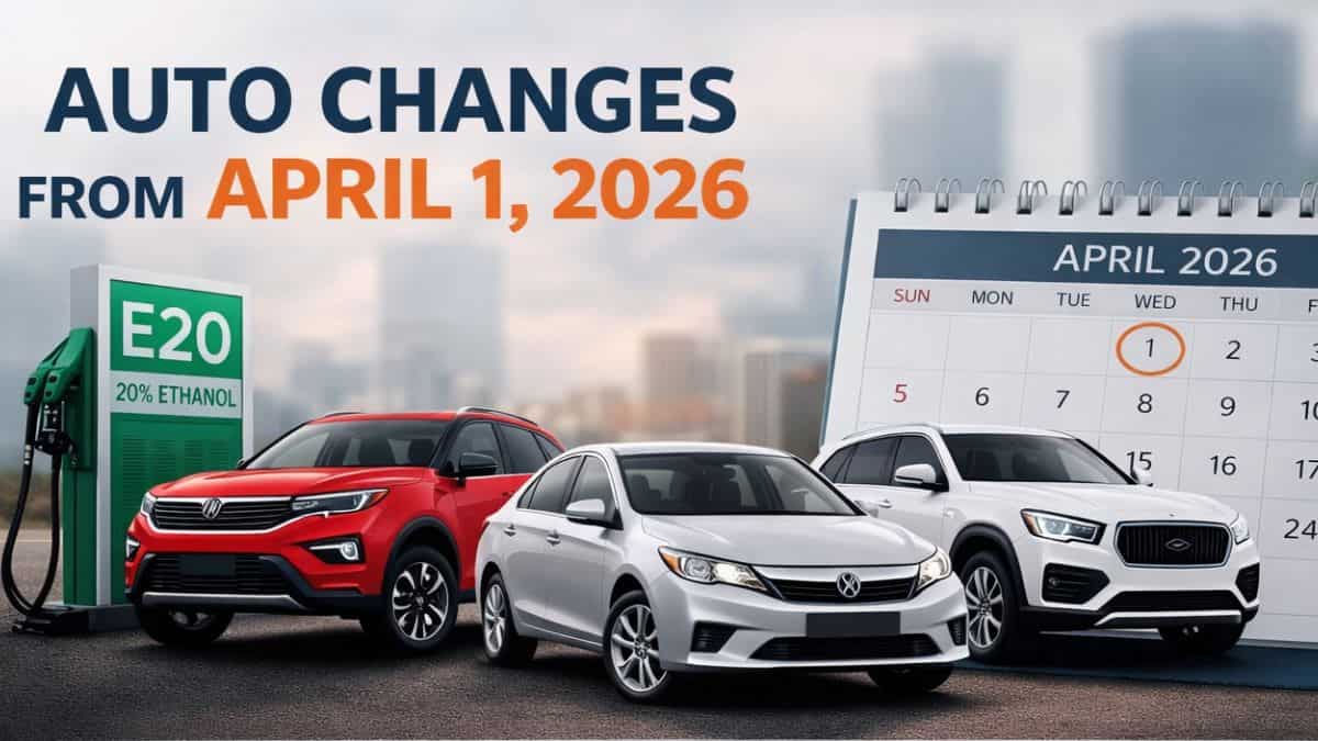 New Auto Rules from April 1: Car prices rise, E20 fuel rollout begins; key changes explained