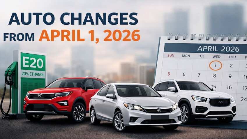New Auto Rules from April 1: Car prices rise, E20 fuel rollout begins; key changes explained