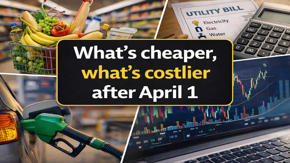 April 2026: What’s cheaper, what’s costlier after April 1 — Check full list