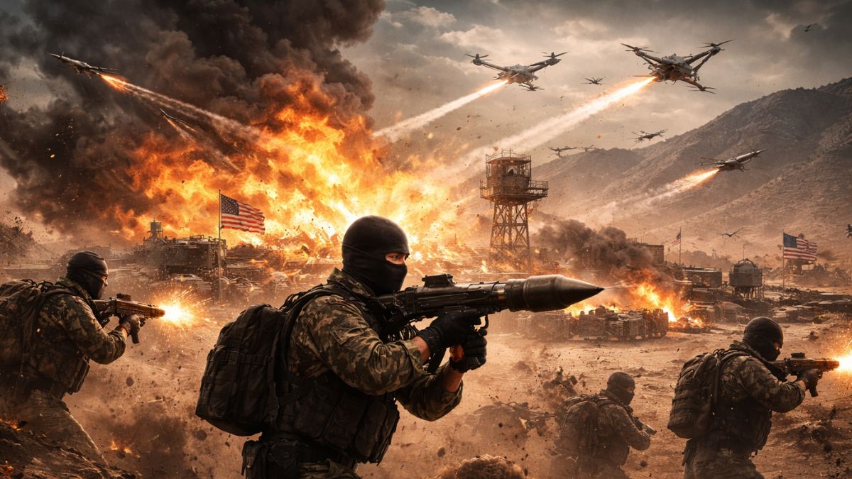 Iran-allied Islamic Resistance conducts 19 strikes on US bases in Iraq