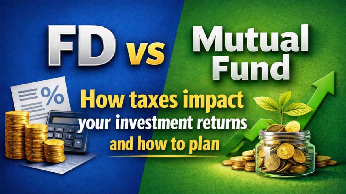 FD vs Mutual Fund: How taxes impact your investment returns and how to plan